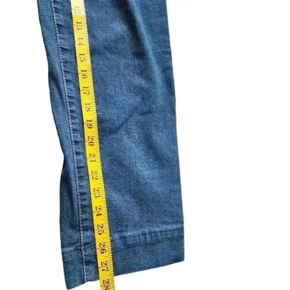 Baby Phat Jeans Women's 13 Vintage Y2K Straight Leg Dark Wash Mid-Rise Bedazzled - Picture 13 of 14